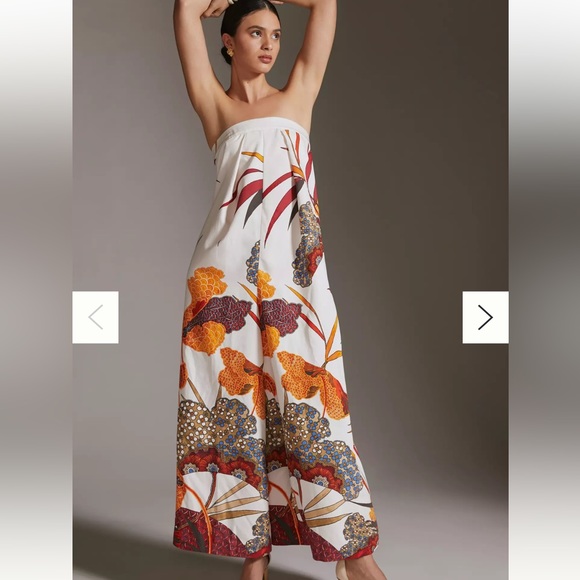 Anthropologie Pants - 024 Anthropologie The Waistless Maxi Jumpsuit